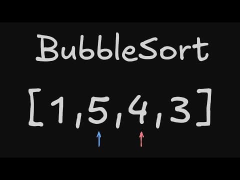 Bubble Sort: o que é e como funciona + implementação em TypeScript