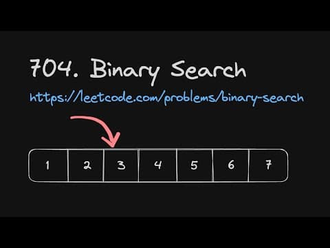 Binary Search: a maneira mais eficiente de buscar em arrays ordenados | LeetCode 704